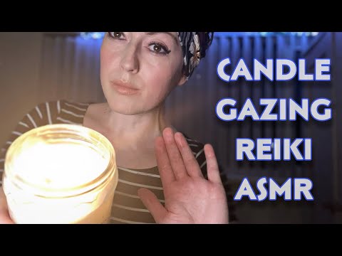 Candle Gazing Reiki ASMR | Connecting to Source | Intuition & Healing