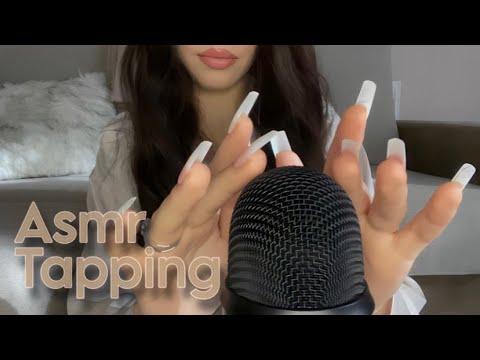 ASMR Tapping & Scratching on Random Objects🌼🫶🏻|Long Nails, No Talking|