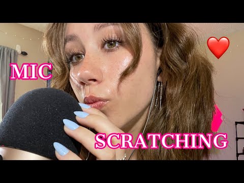 ASMR | mic scratching (looped)