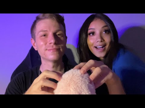 MY HUSBAND DOES ASMR! 💤Trigger assortment for sleep (10 triggers in 10 minutes)