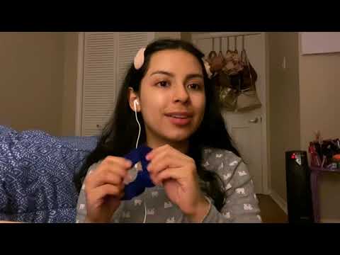 ASMR SCRUNCHIE Rummage// SHOW AND TELL ~Whispered~