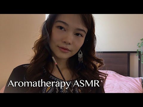 Aromatherapy ASMR (take all your stress away)
