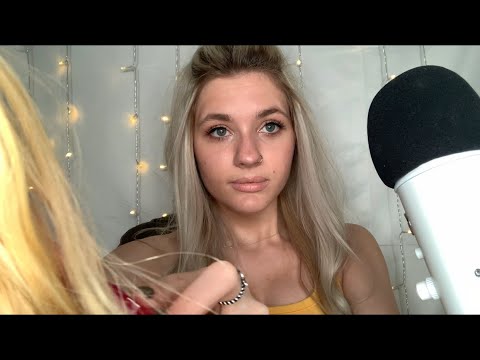ASMR| Close Whispered Oil Treatment to Your Hair| Personal attention