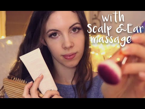 ASMR | Personal Attention to Help You Relax - With Scalp Massage & Lotion Ear Massage