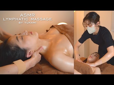 ASMR 👩🏻 Armpit lymphatic massage for postpartum moms by Yukami｜産後ママへの腋窩デコルテリンパマッサージzzz｜#NamiMassage