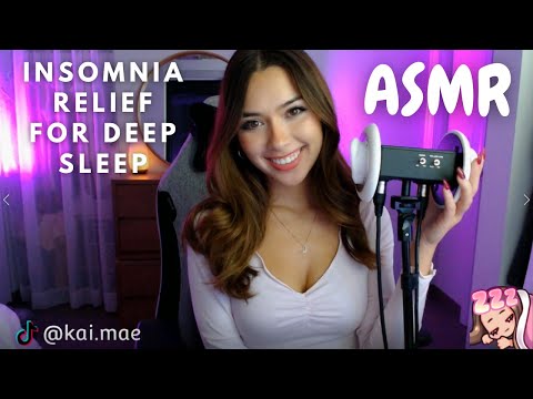 ASMR Insomnia Relief for Deep Sleep (Twitch VOD)