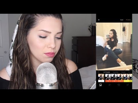 ASMR -  Some of My Favorite Apps | Editing Pictures/Insta Stories & More