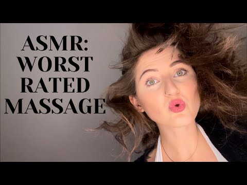 ASMR: You Go To The WORST Reviewed Massage Parlour!! Unhygienic & Unprofessional | 0/5 RATING