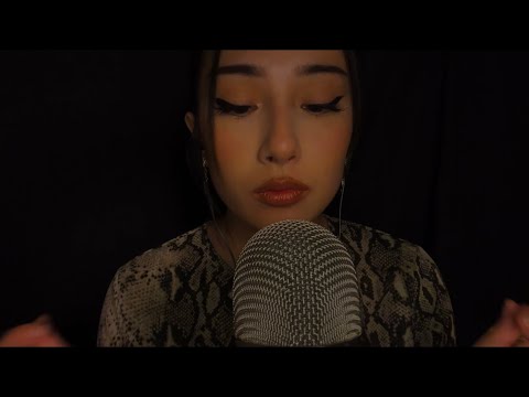 ASMR fast mouth sounds and tongue clicking