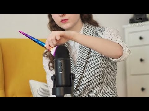 AMSR | Gently Brushing the Microphone (no talking)