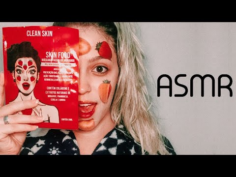 ASMR - mascaras faciais (skincare)