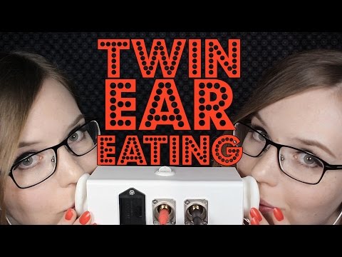 INTENSE ✨ Twin Ear Eating | Breathy, Mouth Sounds, No Talking | Binaural HD ASMR 💤