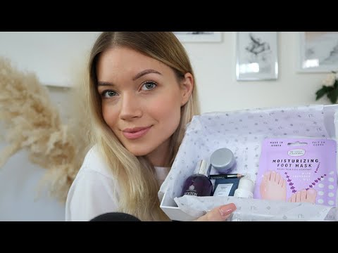 ASMR Unboxing Beautybox | Tapping | Makeup Rummaging