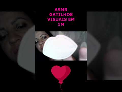 ASMR-SHORTS GATILHOS VISUAIS EM 1M #asmr #rumo2k #shortsvideo #shorts