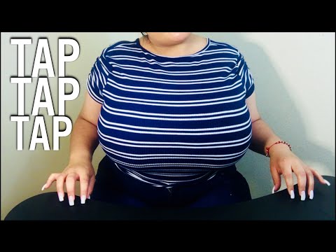 Tapping Sounds With Long Nails - ASMR