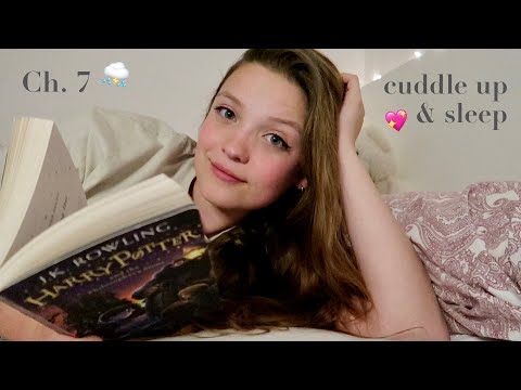 ASMR | Reading You a Good Night Story in Bed During a Storm ✨ (Harry Potter Ch. 7)