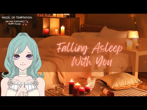 [ASMR Roleplay]I Love Falling Asleep Next To You[Girlfriend][Comfort][Gentle][Loving][Bedtime]