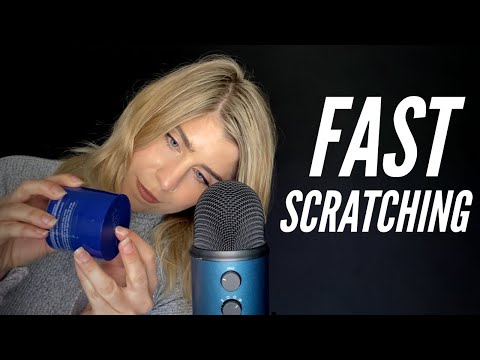 ASMR | FAST SCRATCHING ONLY (NO TALKING) - For Sleep 😴 , Studying 📚 and Background.