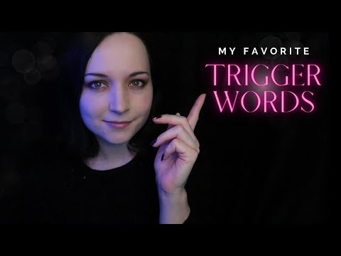 ASMR Up Close Whispers ⭐ My Favorite Trigger Words