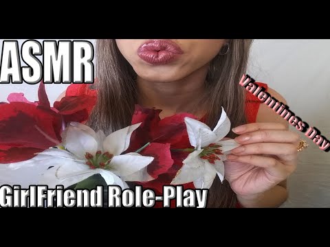 {ASMR}  Girlfriend Role-play | personal attention | Spanish |English | Valentines Day Special