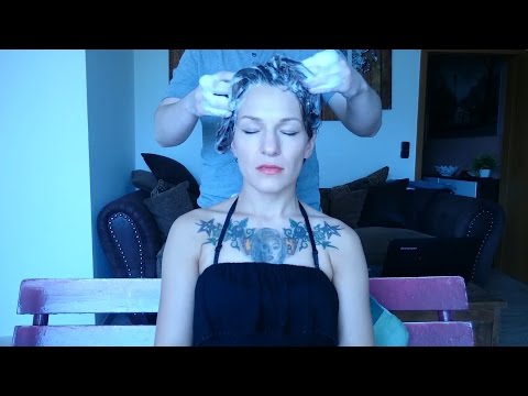 ASMR - Wonderful Shampoo Head Massage For The Lady *(Fe)MaleASMR*