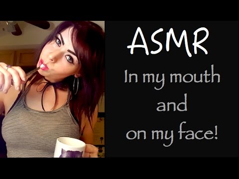 ASMR Unboxing Glossybox November 2016 and Eating Sounds with couscous