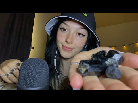 ASMR | caring for you ~ personal attention, crystal collection, incense cleansing 😴🌙💗