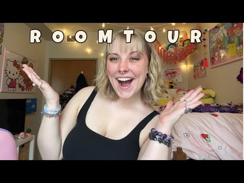 ASMR chaotic room and apartment tour with a random tingly trigger assortment!