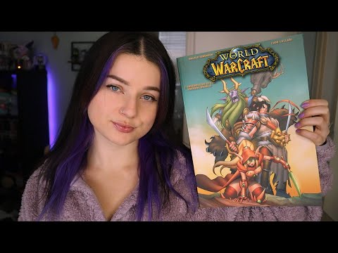 [ASMR] World of Warcraft Comic Book Reading in Dutch 📖 (Nederlands, Soft Speaking, Page Turning)