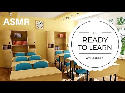 ASMR Teacher Role Play: First Day Back At School - soft spoken