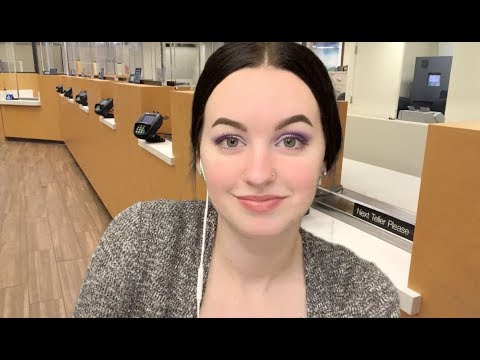 [ASMR] Opening A Bank Account RP