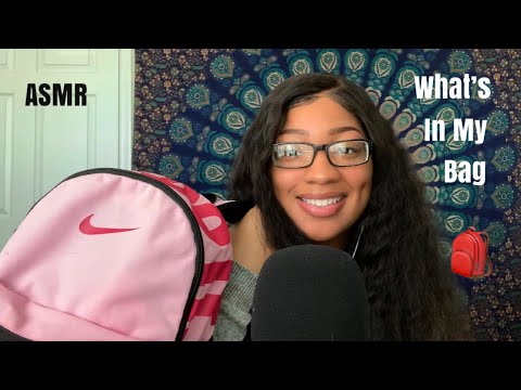 ASMR | What’s In My BAG 🎒