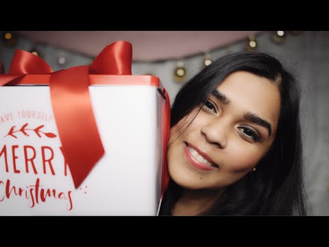 ASMR A Cozy Christmas Night - Measuring you, Doing your makeup and Pampering Personal Attention