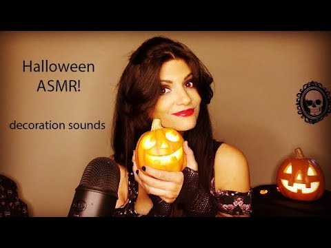 Halloween! ASMR (tapping, scratching, soft speaking)