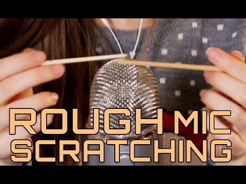 Rough Mic Scratching (no talking) - ASMR - 8695,566 % Tingles