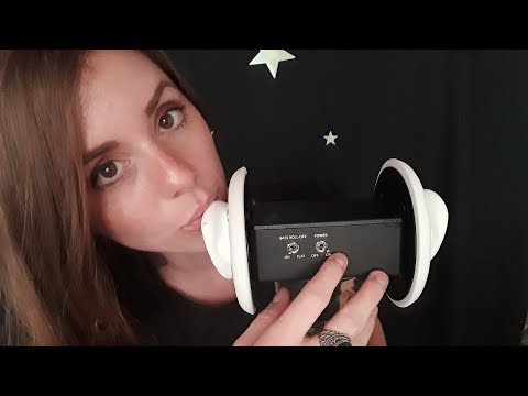 ASMR Ear Eating and Nibbles - Mouth Sounds Ear to Ear