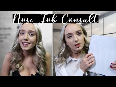ASMR Nose Job Consultation And Examination | Medical Role Play | GwenGwiz