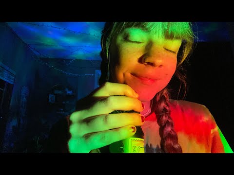 ASMR~MIC GRIPPING | Mouth Sounds, Visuals & Hand Sounds for Sleep