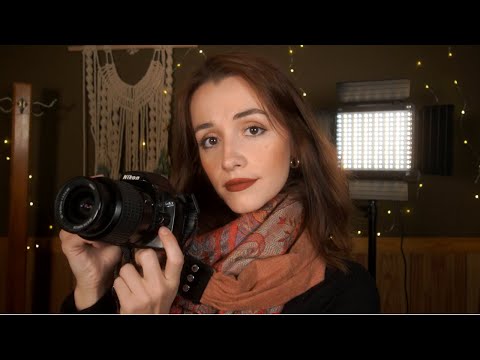 ASMR Photographer Roleplay | A Cozy & Relaxing Photoshoot 📷