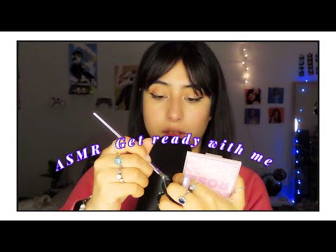 ASMR get ready with me