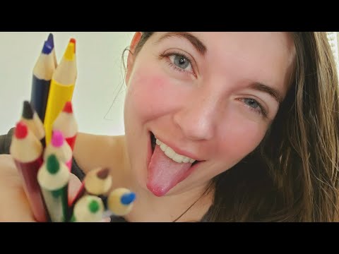 Personal Attention | Coloring Your Face | All The Mouth Sounds ASMR