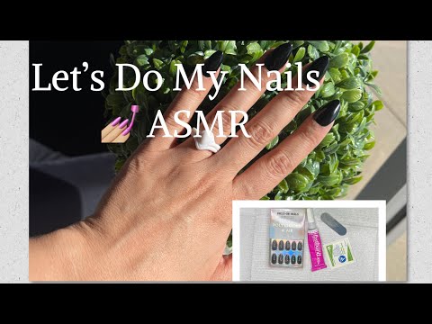 Let’s do my nails 💅🏼/ ASMR/ Whispered