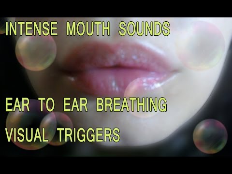100% Intense WET MOUTH SOUNDS & Binaural Breathing! Fairy Asmr