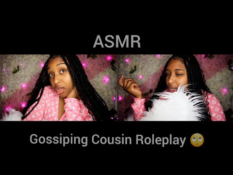 [ASMR] Your Gossiping Cousin Tells You Her Man Problems 😅🗣|  Roleplay