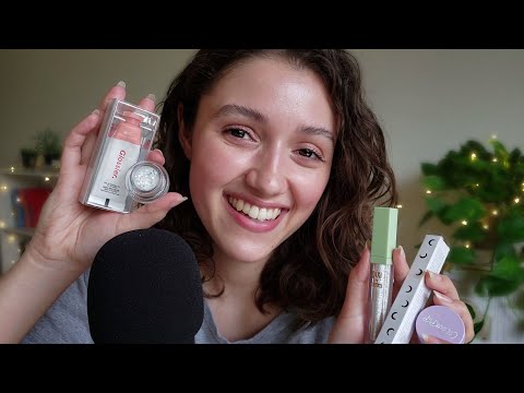 ASMR Makeup Collection (organizing, tapping, swatching) + Lots of Triggers