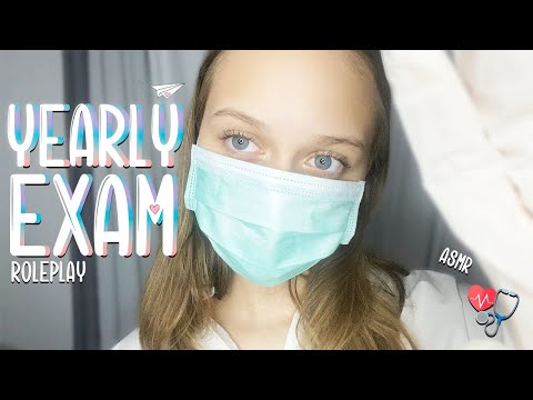 ASMR Doctor Roleplay | Yearly Exam 👩🏼‍⚕️