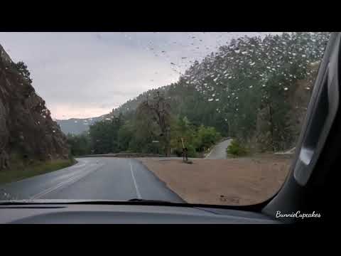 Driving Through Colorado Mountains in the Rain♡ ASMR