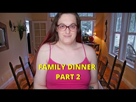 ASMR Let's Eat Nothing Roleplay (Family Dinner) PART 2