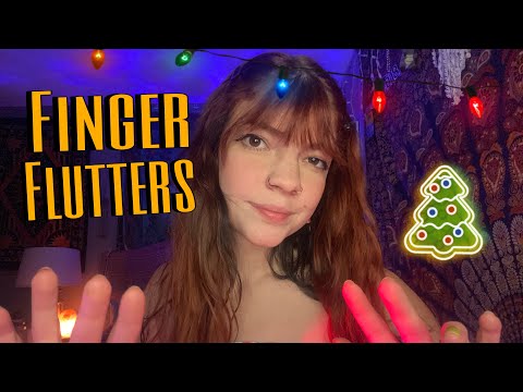 ASMR Finger Flutters & Rambles + various hand sounds & random triggers