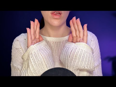 ASMR Mouth Sounds + Hand Movements | no talking background asmr